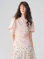Draped Capelet Top Set