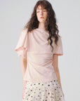Draped Capelet Top Set