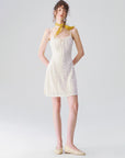 Drawstring Cami Mini Dress