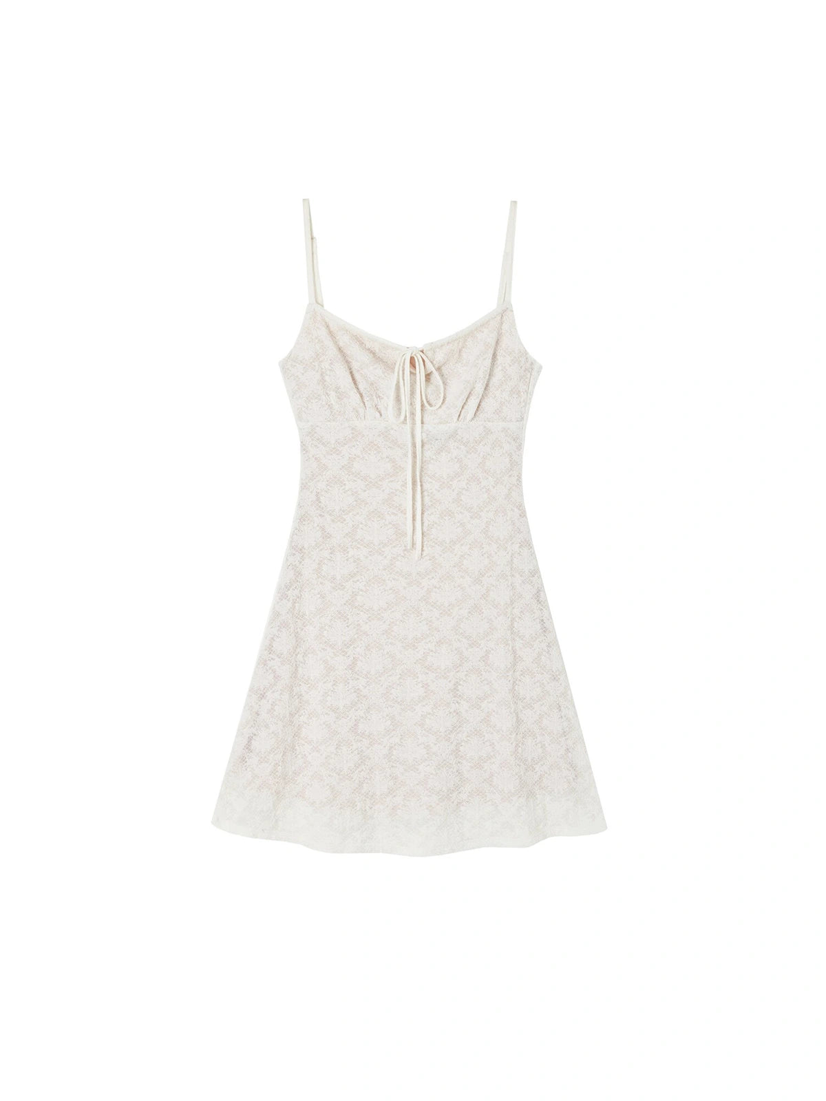 Drawstring Cami Mini Dress