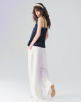 Square-Neck Floral Bow Cami