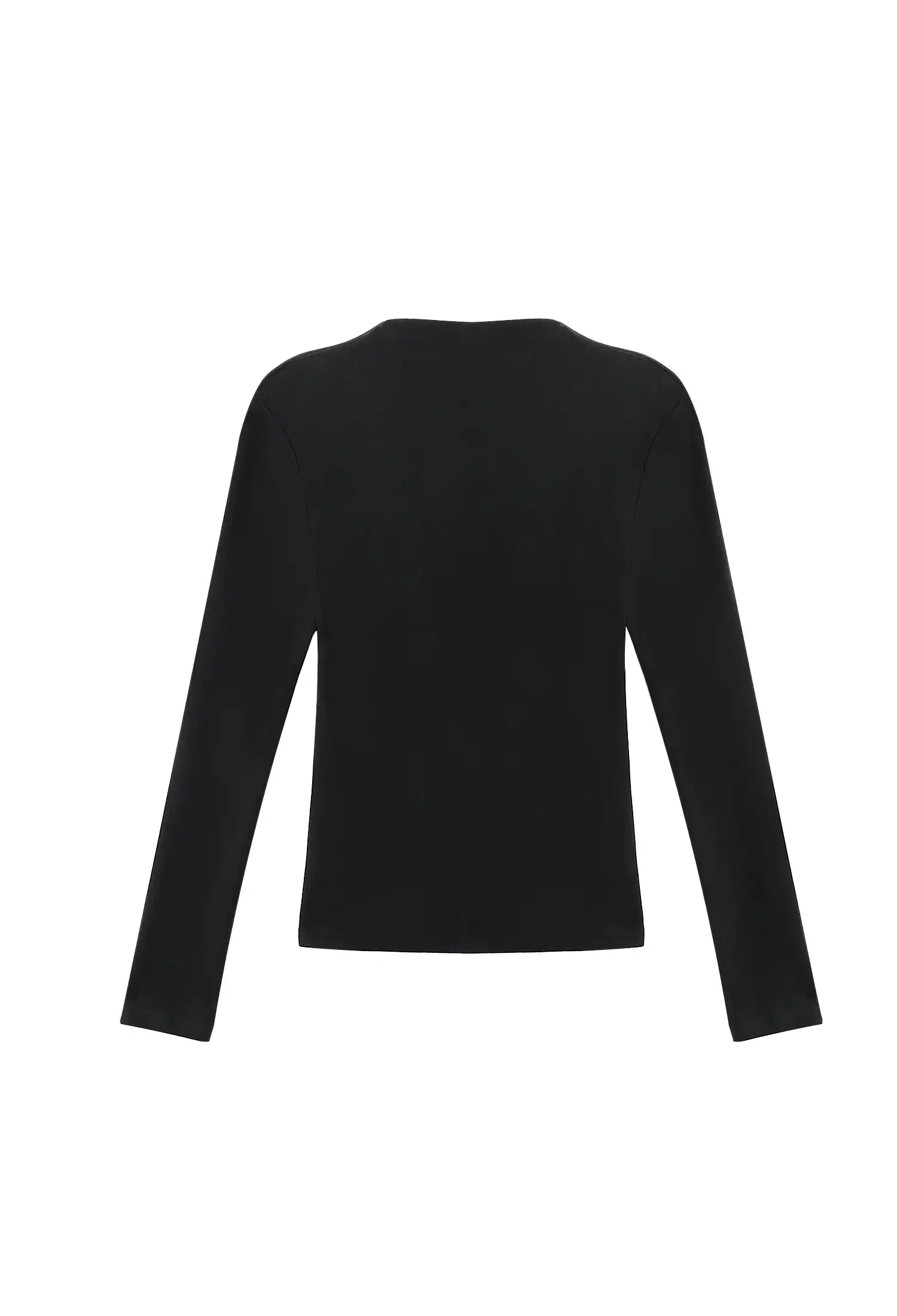 Thermal V-Neck Long Sleeve Top
