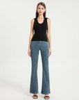Vintage V-Neck Lapel Tank Top