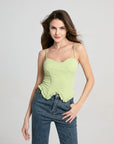 Icy Touch Ruffled Corset