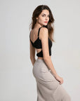 Low Back Butterfly Twist Tank Top
