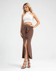Halter Open Back Tank Top