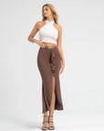 Halter Open Back Tank Top
