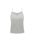 Buffed Silk-like Tank Top