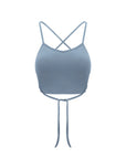 V-Neck Drawstring Tank Top