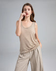 Merino Relaxed Loose fit tank top