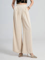 High Waist Relaxed Straight Leg Pants