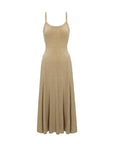 Back Hollow Slip Maxi Dress