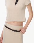 A-Line Midi Skirt