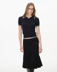 A-Line Midi Skirt