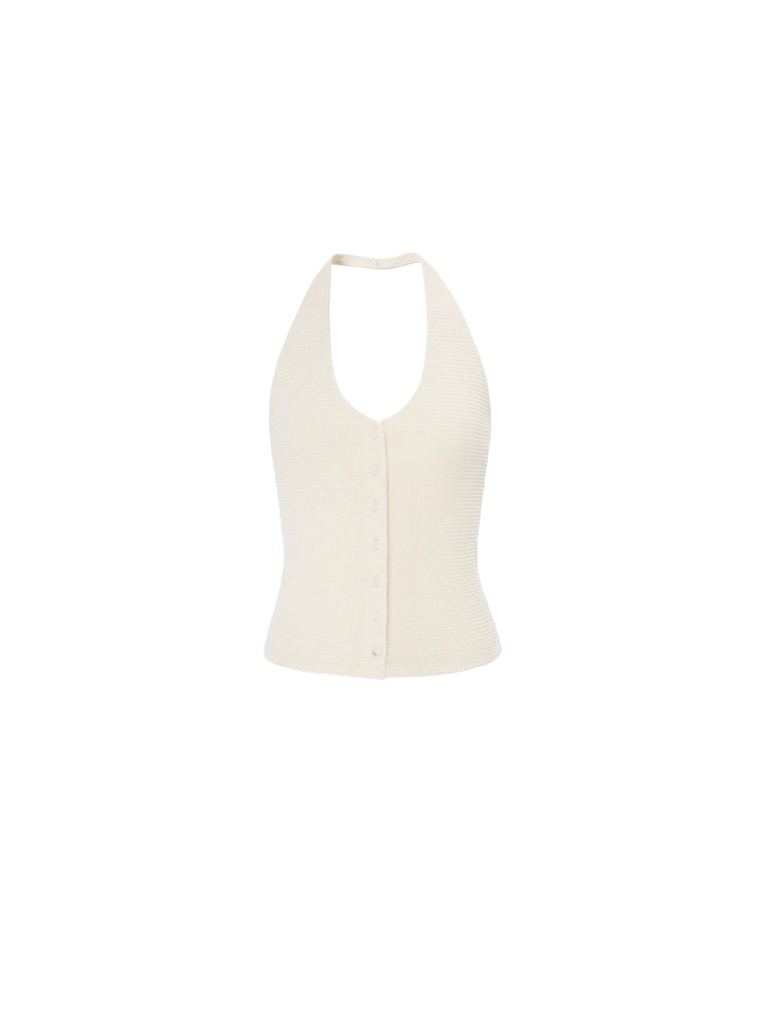 Halter Tank with Open Back
