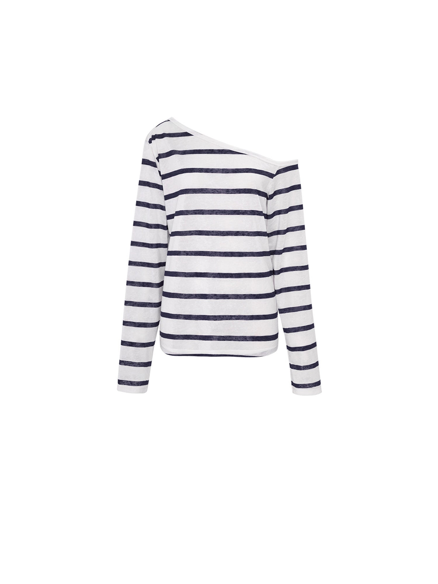 Off-Shoulder Striped Top