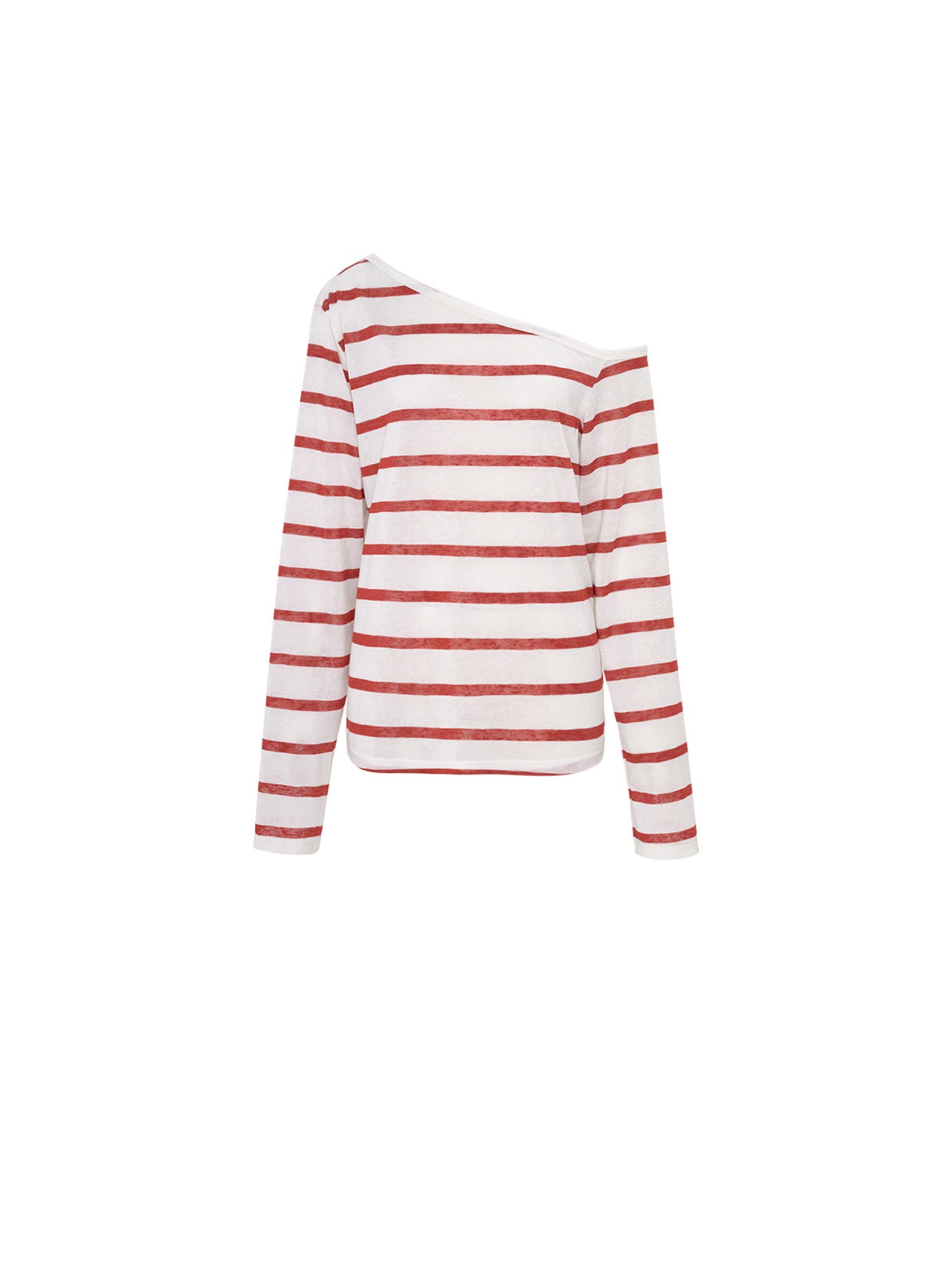 Off-Shoulder Striped Top