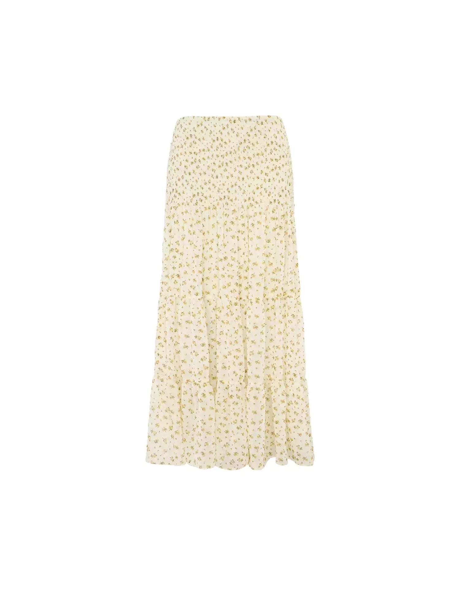 Tiered Maxi Skirt