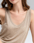 Merino Relaxed Loose fit tank top