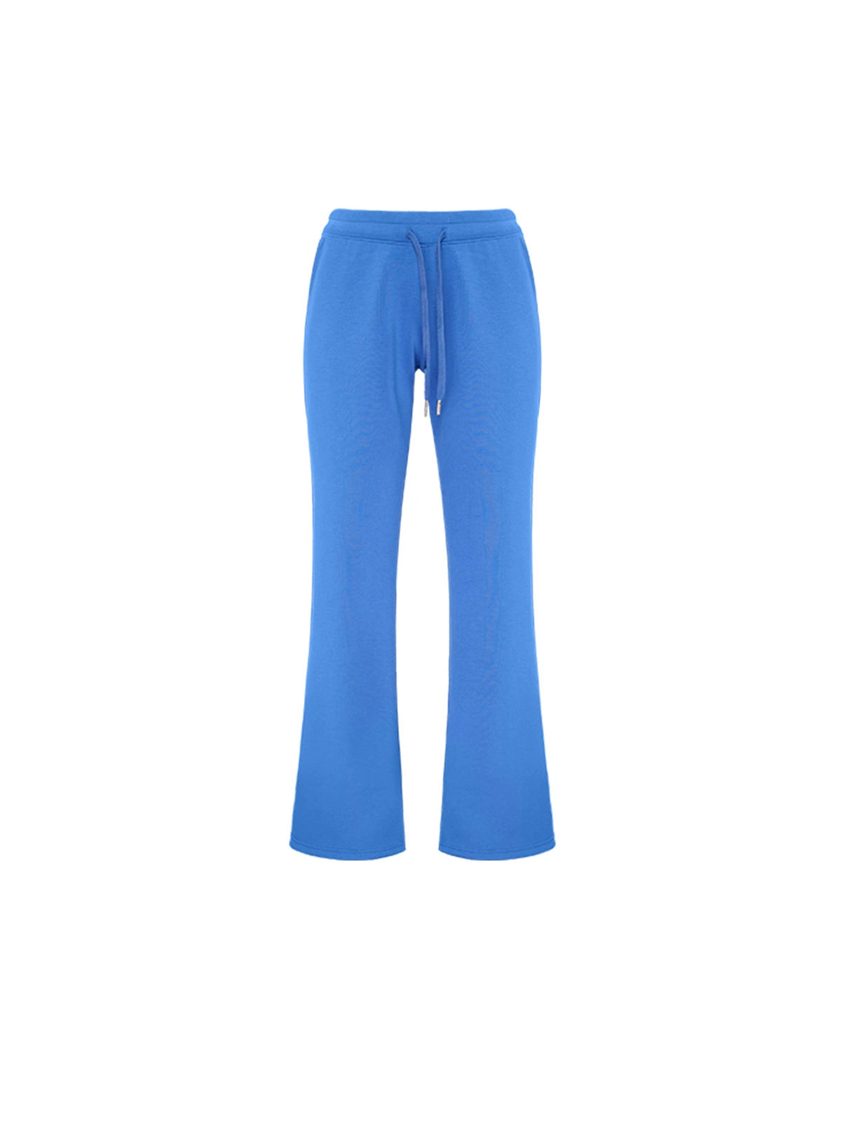 Low-Rise Drawstring Flared Sweatpants