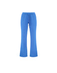 Low-Rise Drawstring Flared Sweatpants