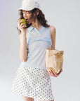 Polka Dot A-Line Skort