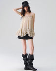 Polka Dot Swing Cami