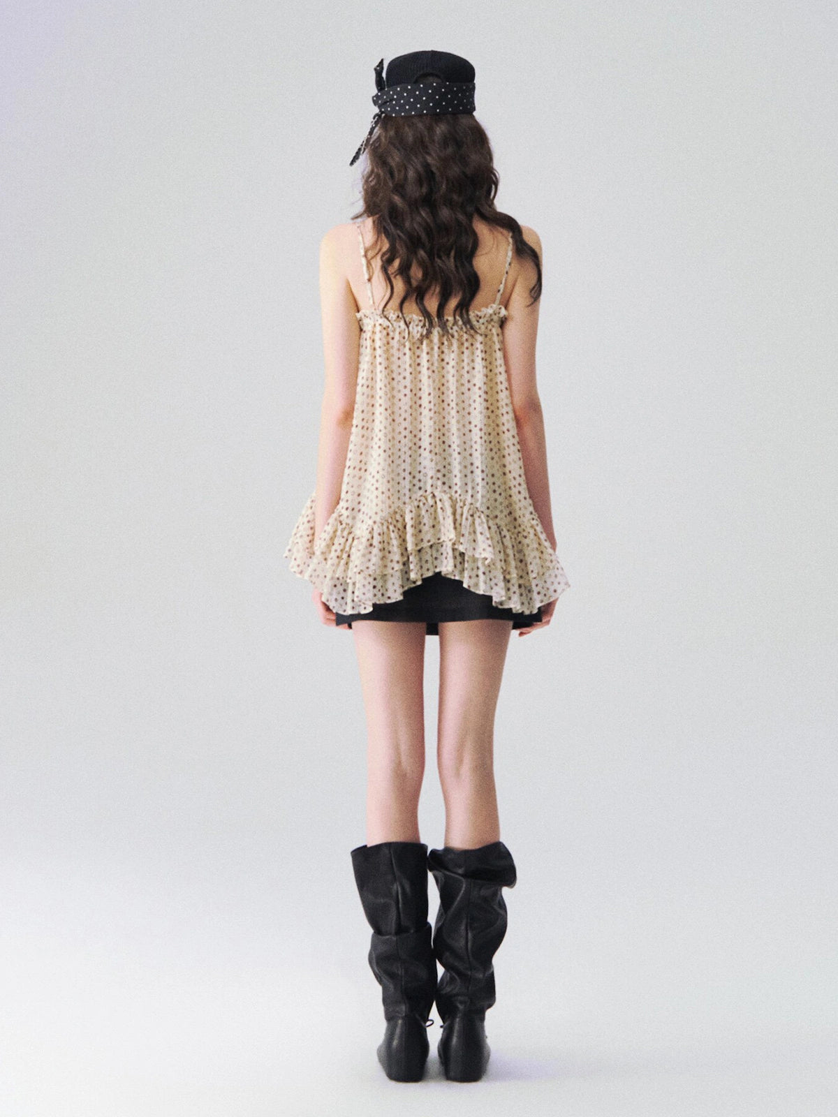 Polka Dot Swing Cami