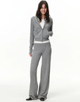Pull-On Wide-Leg Pants
