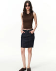 Sweetheart-Neck Sleeveless Top