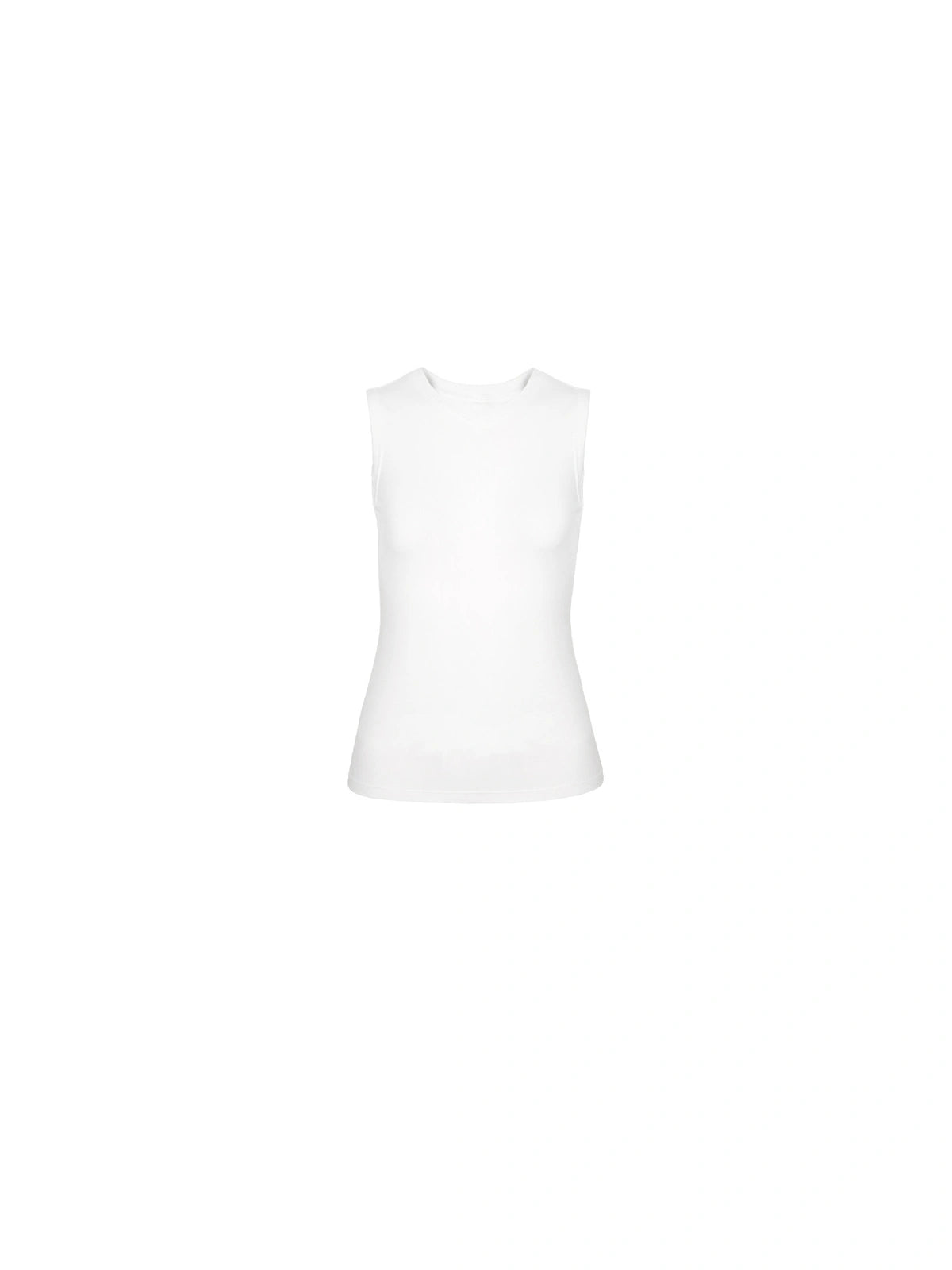 Sweetheart-Neck Sleeveless Top