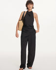Tapered Drawstring Trouser