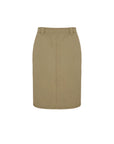Washed Utility Midi Skirt